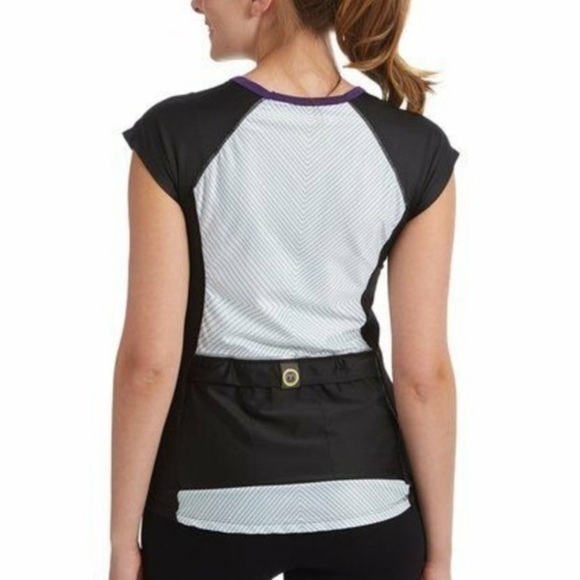 Moxie Cycling Co Multi Color Block Tee Shirt - Picture 9 of 11